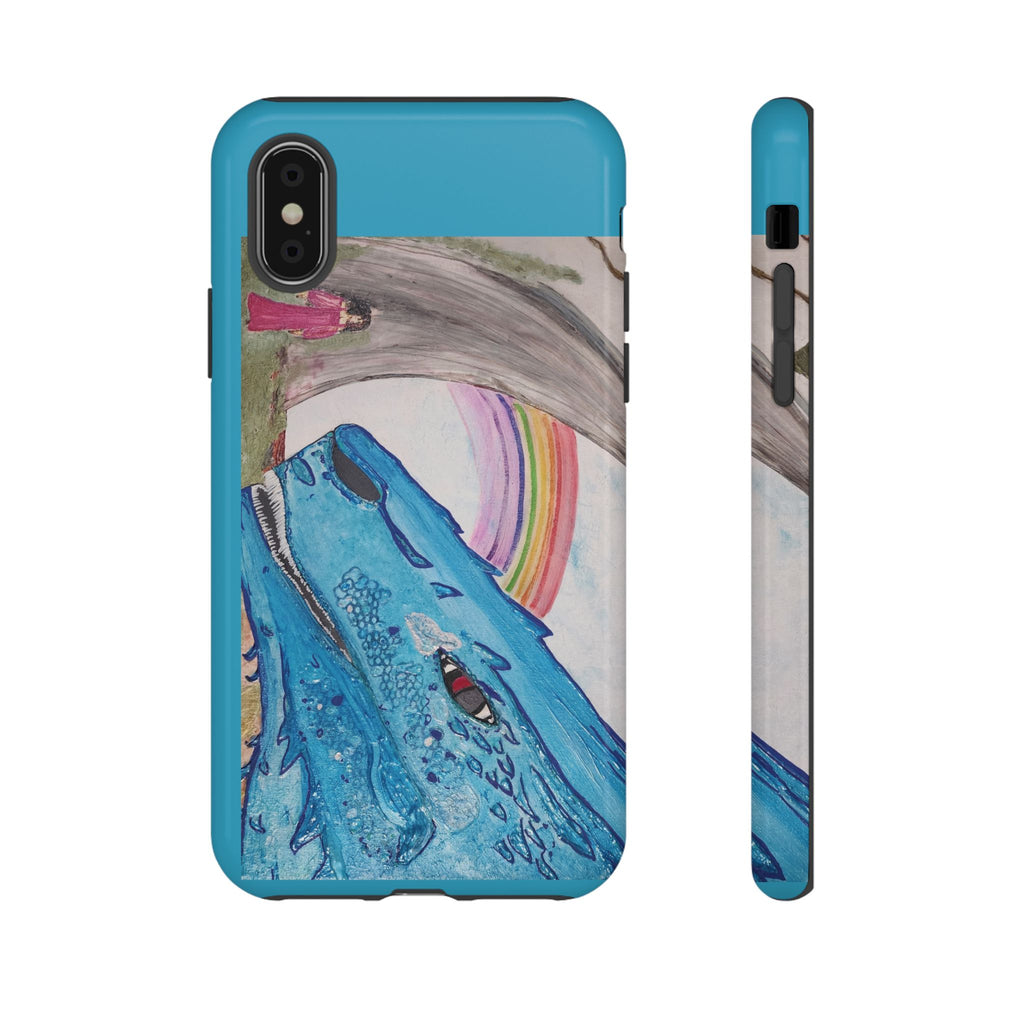 Phone Case — Rainbow Dragon and the Lady