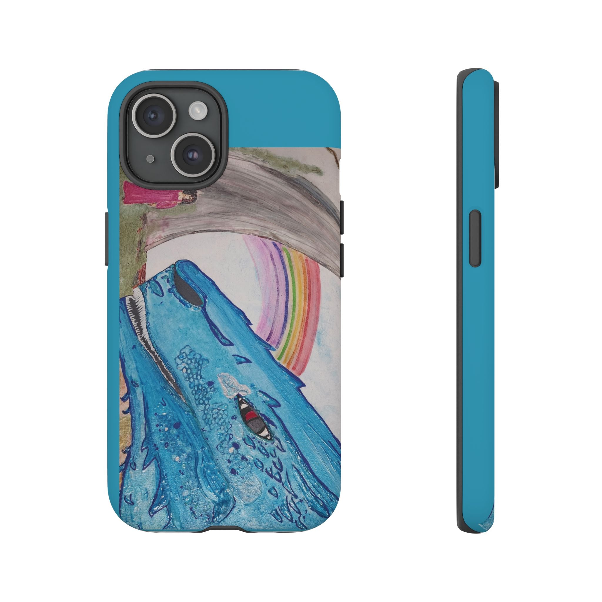 Phone Case — Rainbow Dragon and the Lady