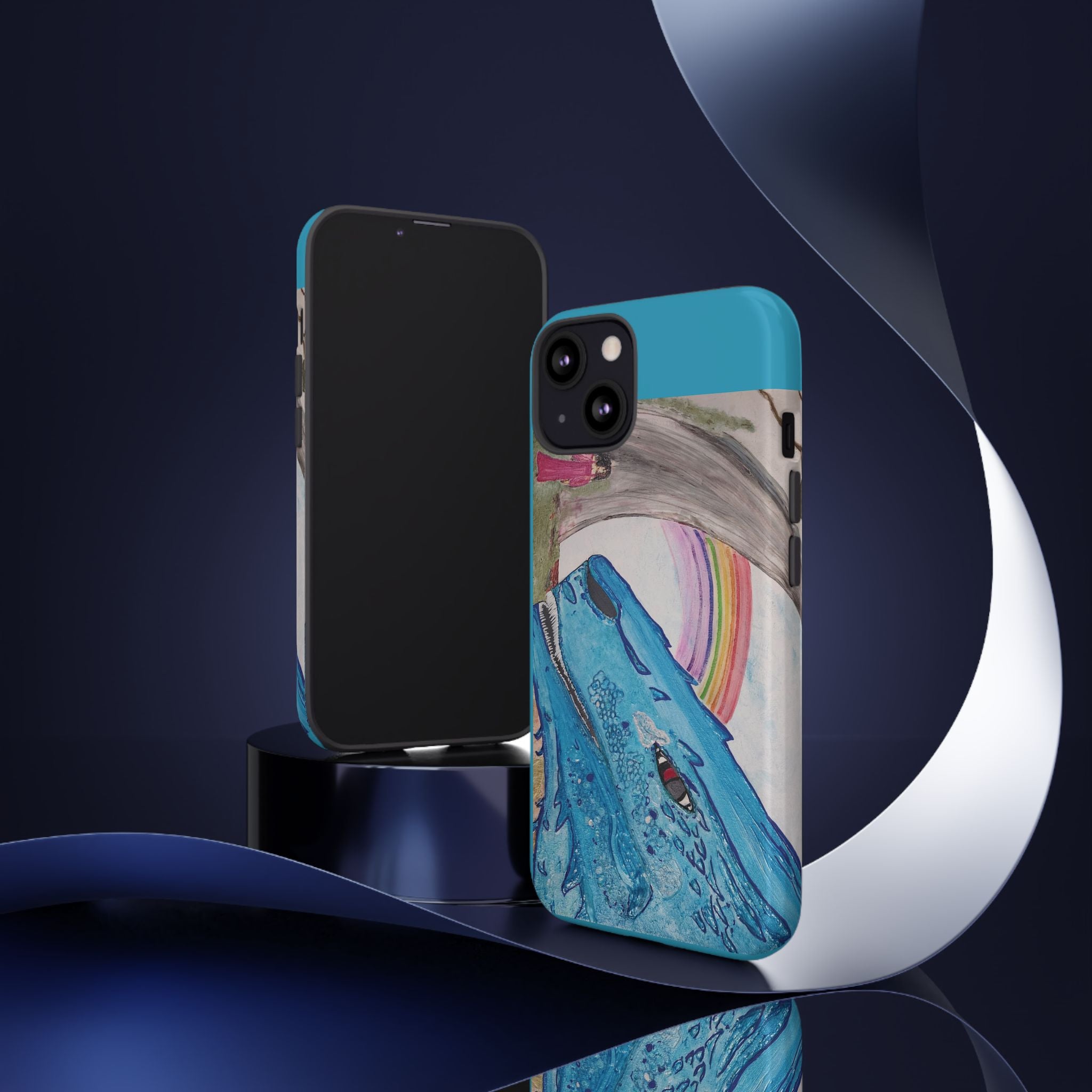 Phone Case — Rainbow Dragon and the Lady