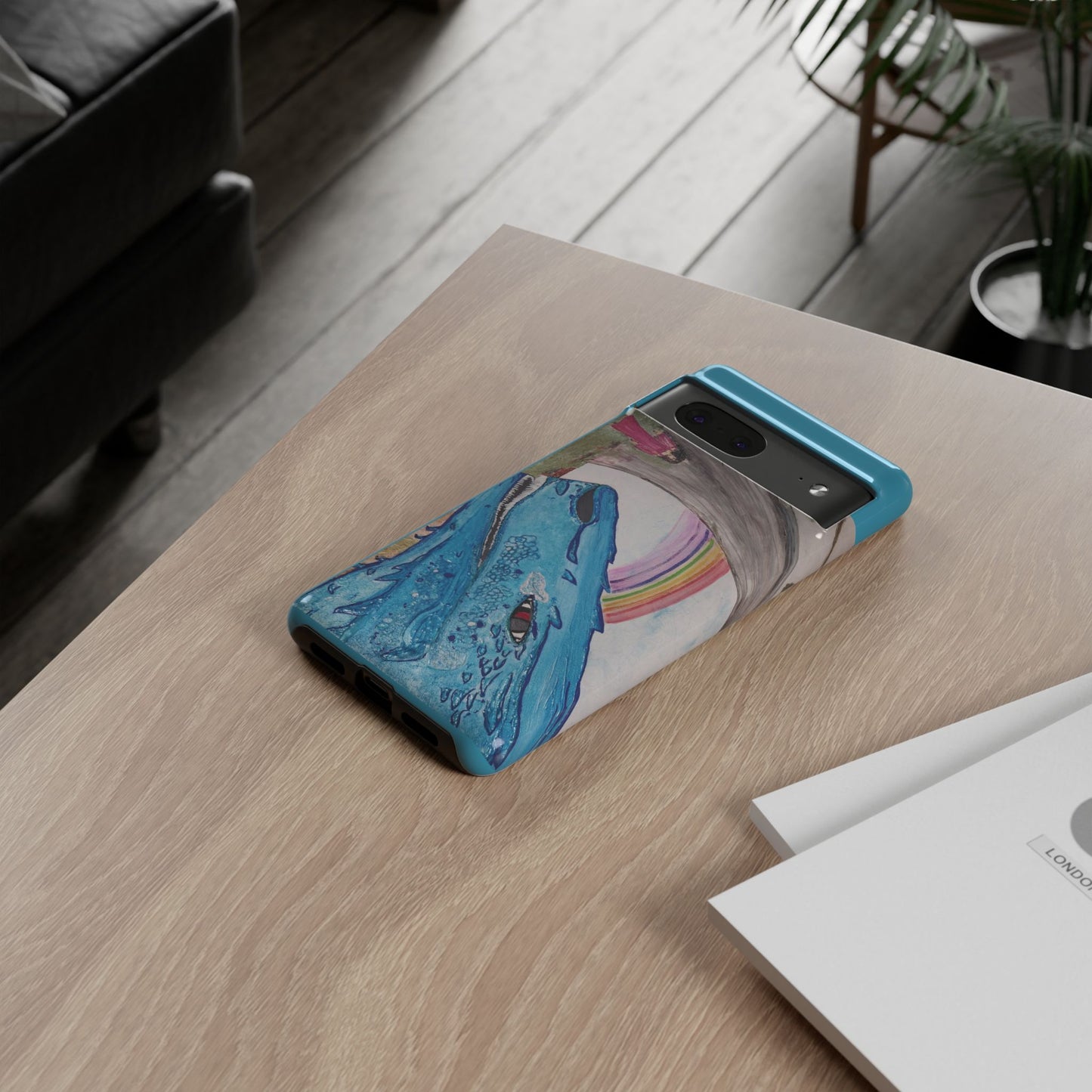 Phone Case — Rainbow Dragon and the Lady
