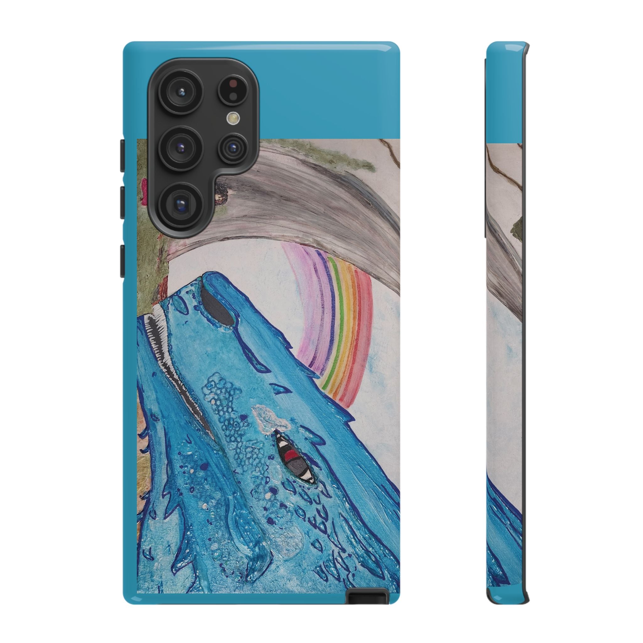 Phone Case — Rainbow Dragon and the Lady