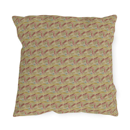 World Dragon Pattern Outdoor Pillow