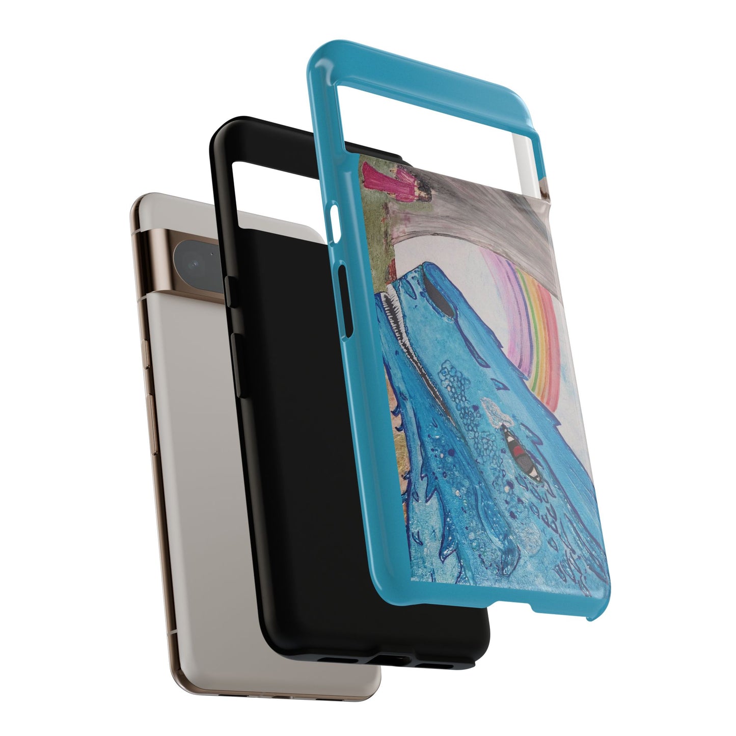 Phone Case — Rainbow Dragon and the Lady