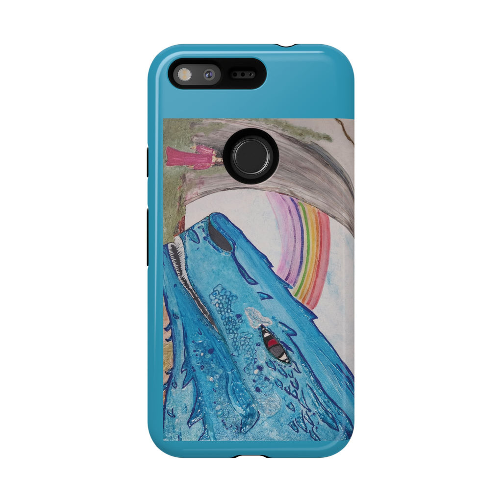 Phone Case — Rainbow Dragon and the Lady
