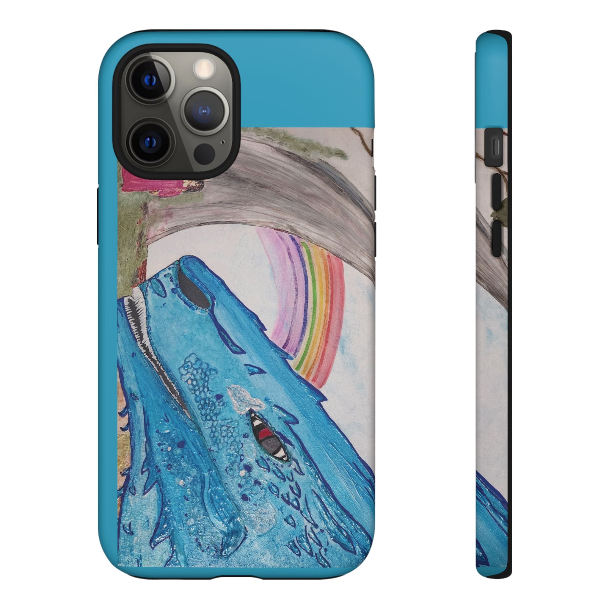 Phone Case — Rainbow Dragon and the Lady