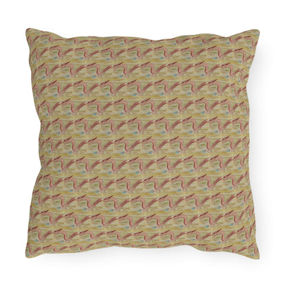 World Dragon Pattern Outdoor Pillow