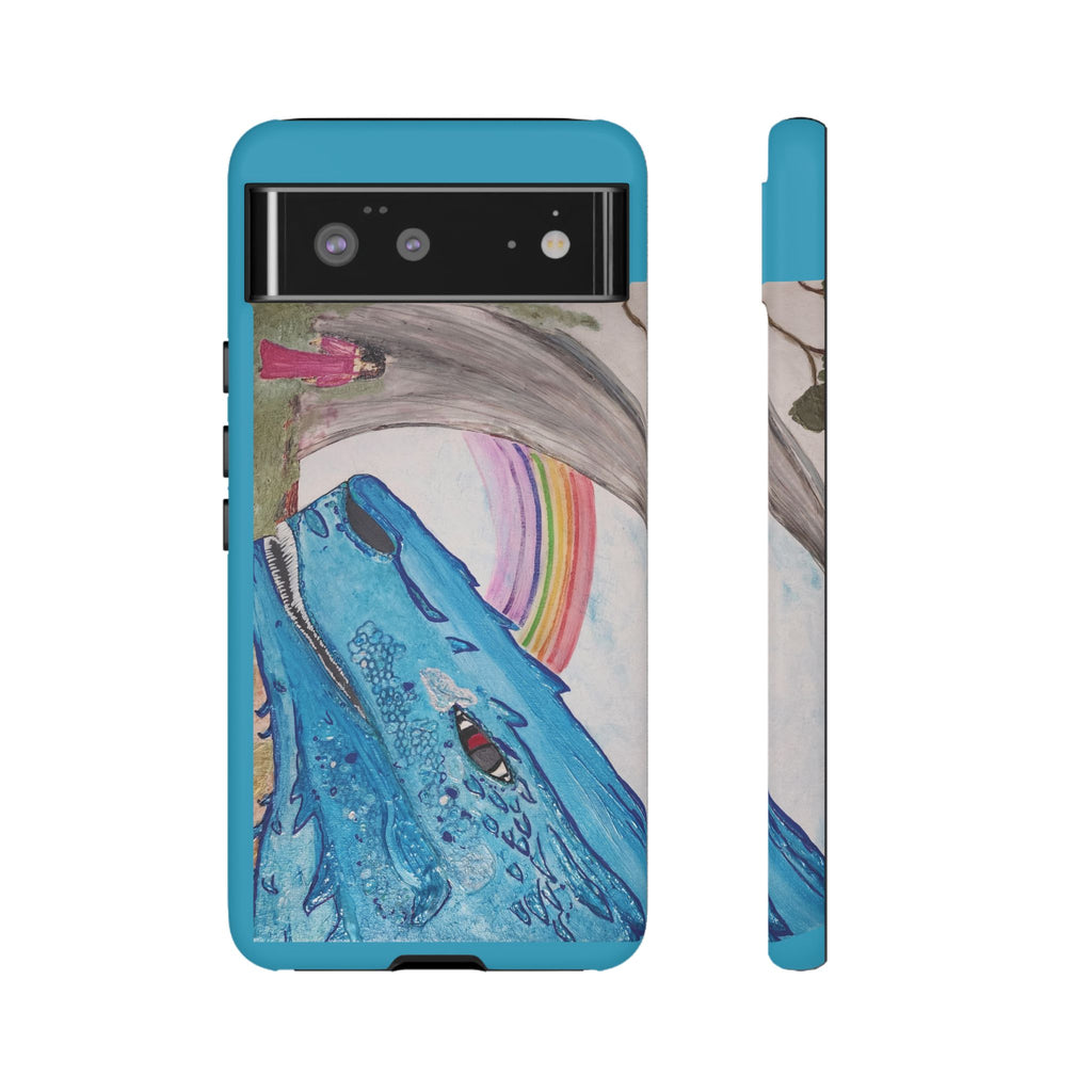Phone Case — Rainbow Dragon and the Lady