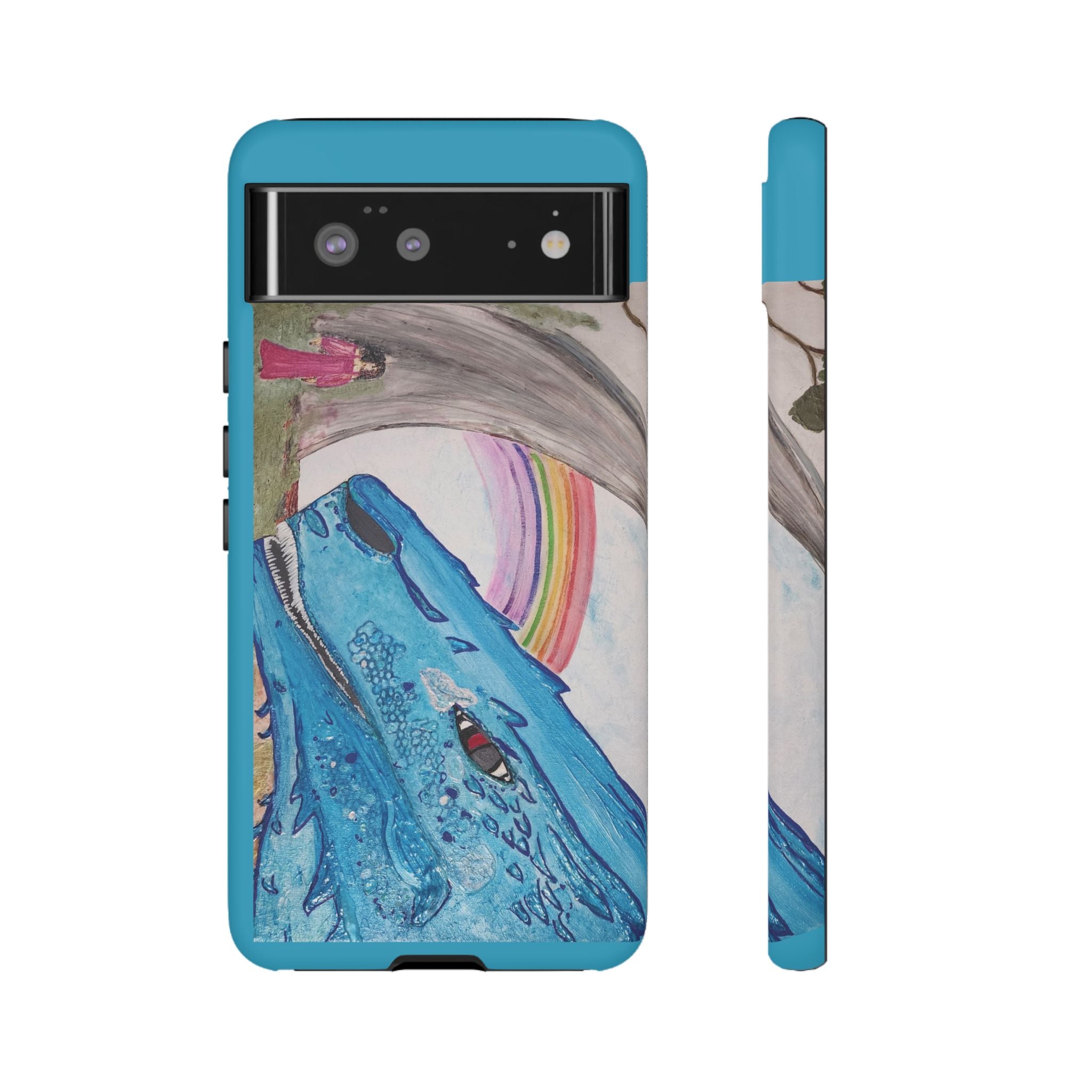 Phone Case — Rainbow Dragon and the Lady