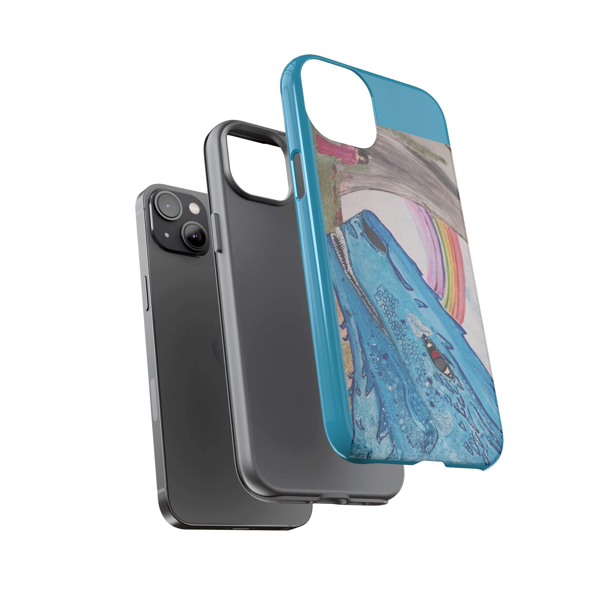 Phone Case — Rainbow Dragon and the Lady