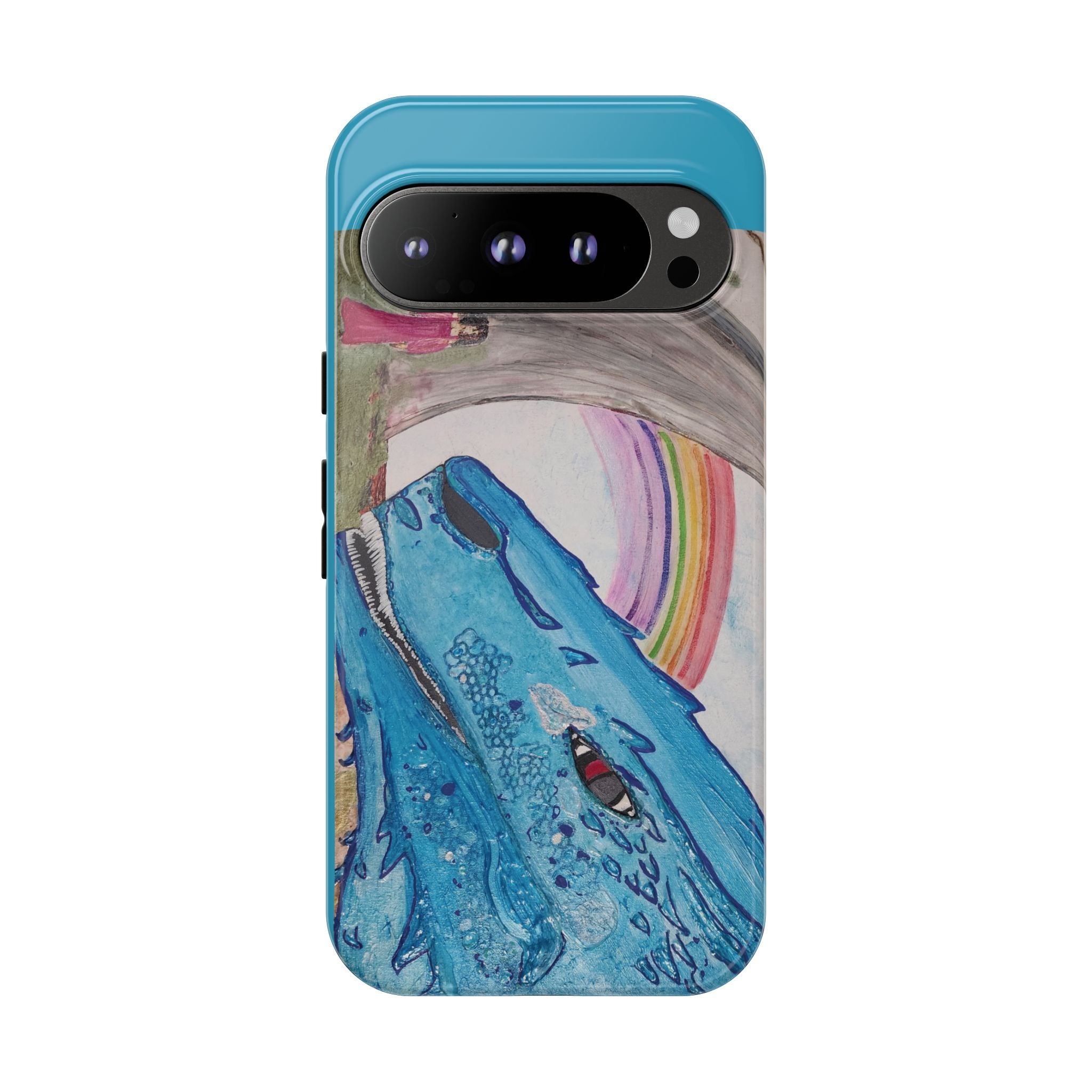 Phone Case — Rainbow Dragon and the Lady