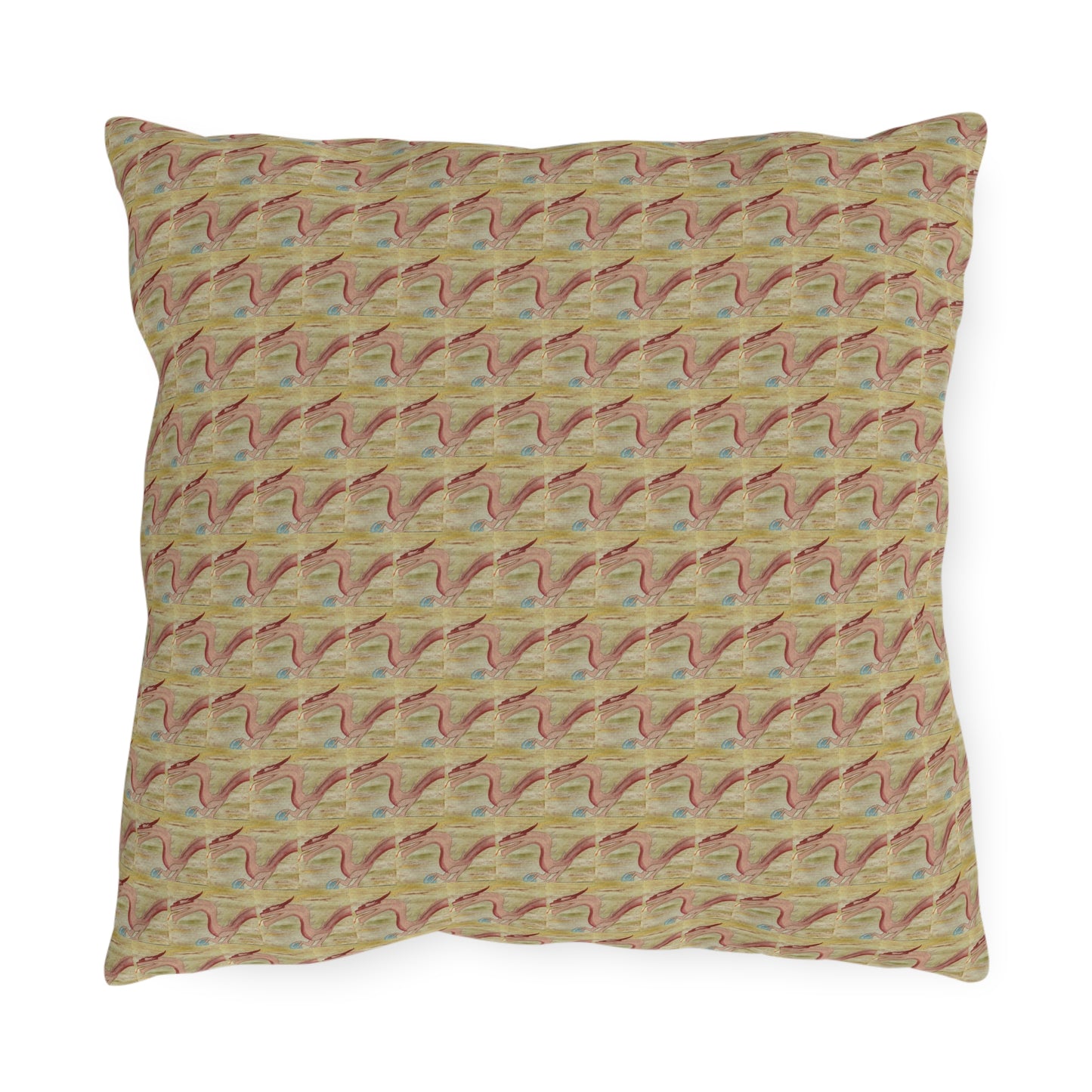 World Dragon Pattern Outdoor Pillow