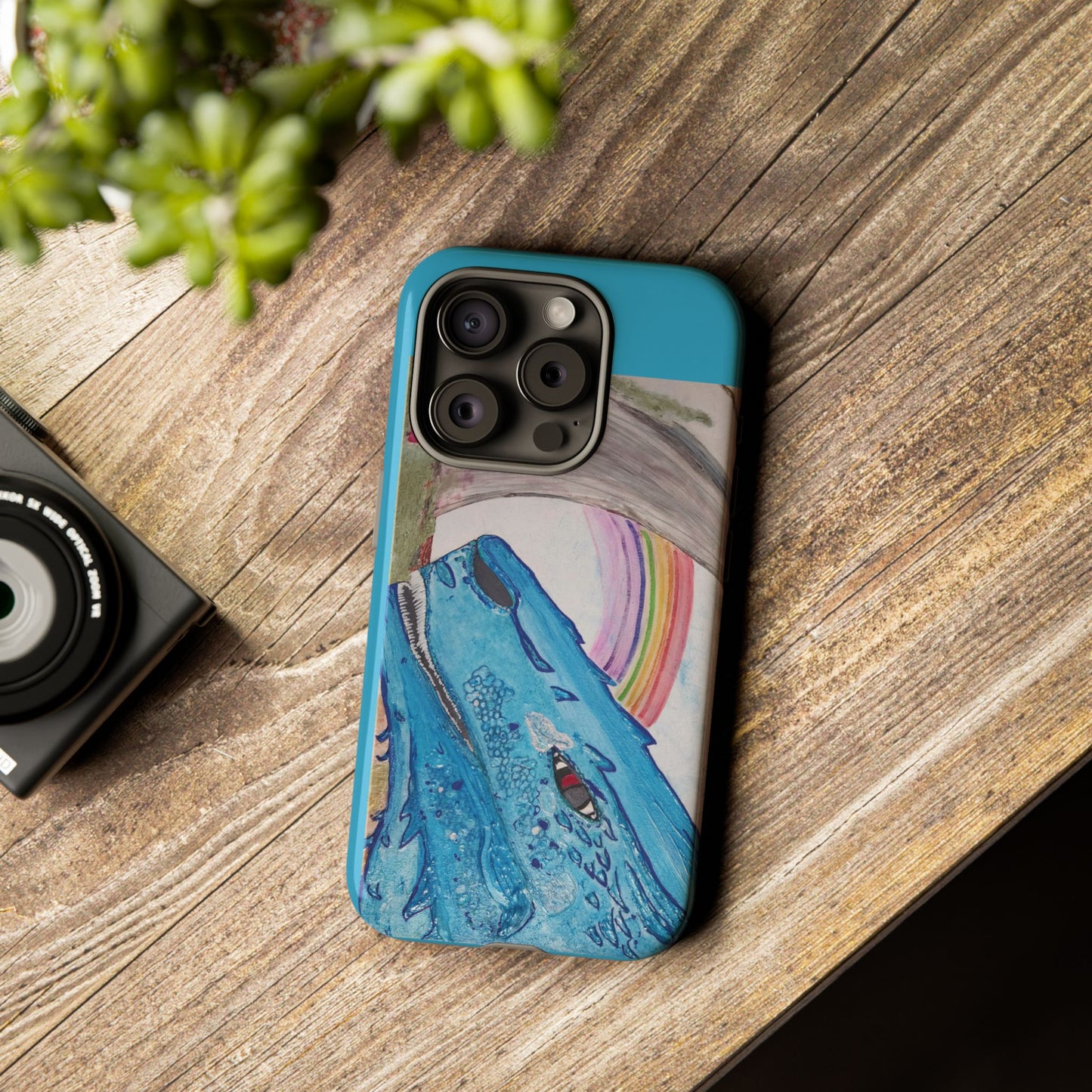 Phone Case — Rainbow Dragon and the Lady