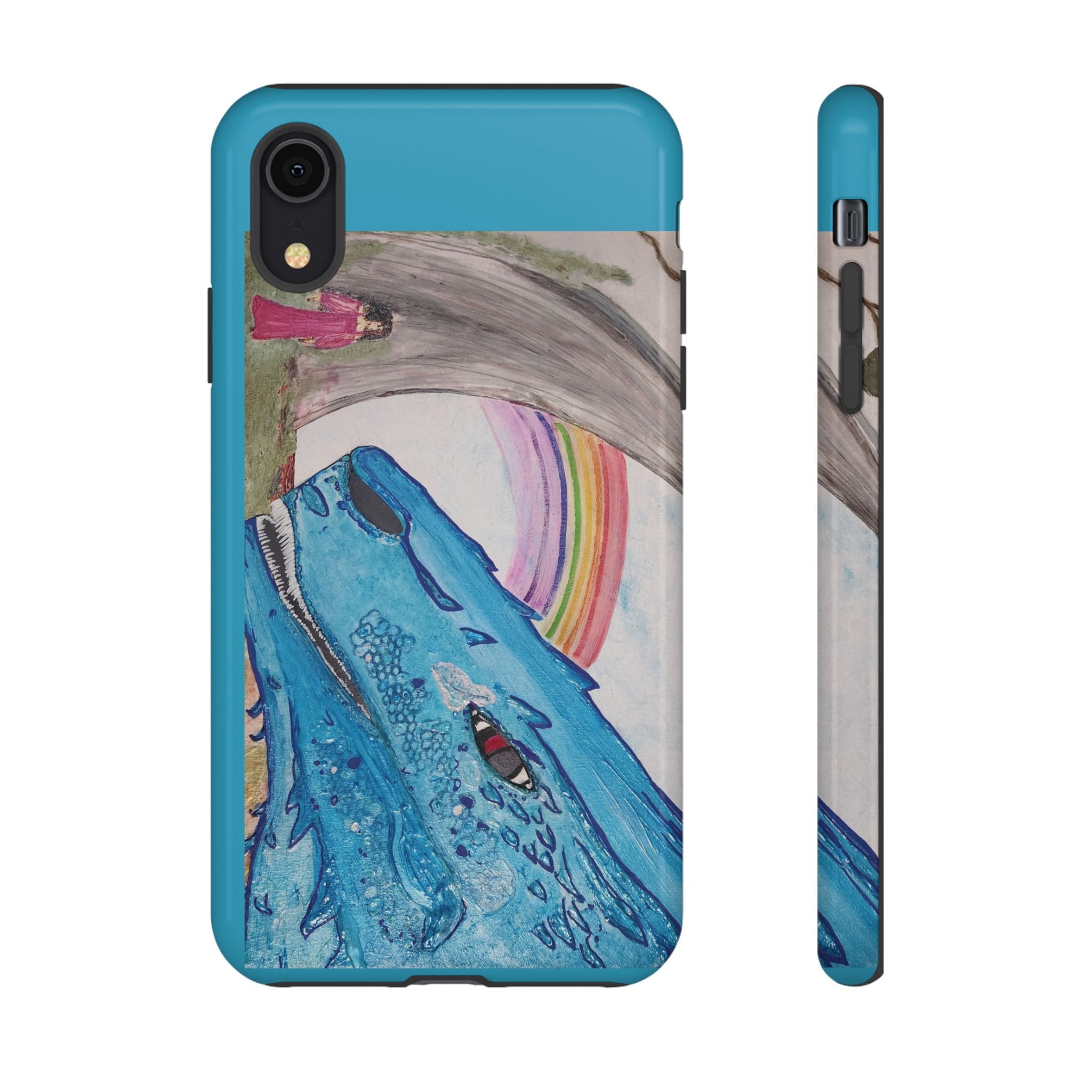 Phone Case — Rainbow Dragon and the Lady
