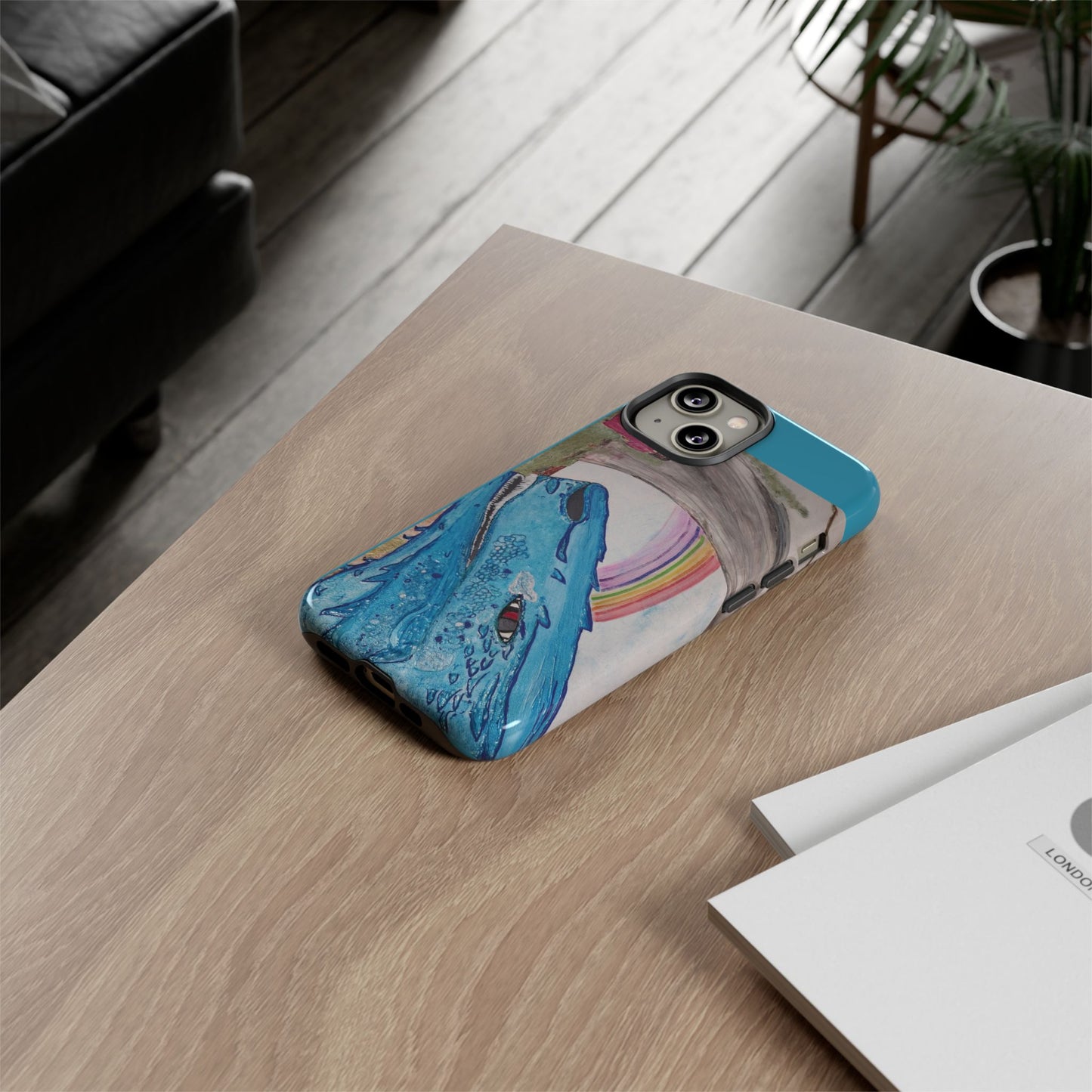 Phone Case — Rainbow Dragon and the Lady