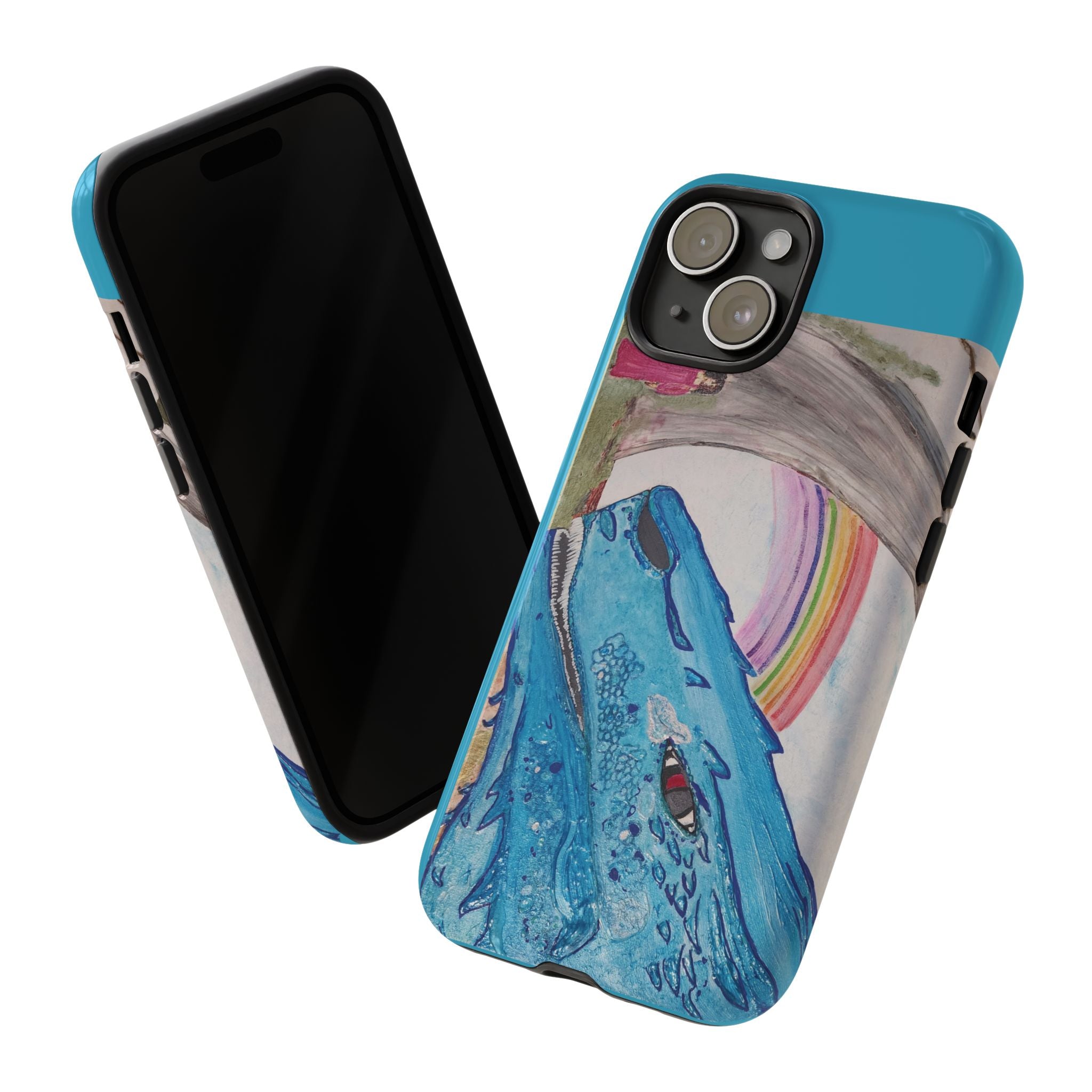 Phone Case — Rainbow Dragon and the Lady