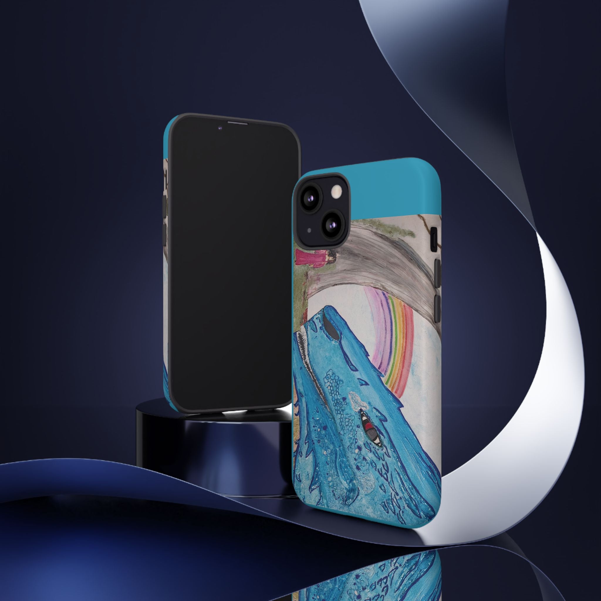 Phone Case — Rainbow Dragon and the Lady