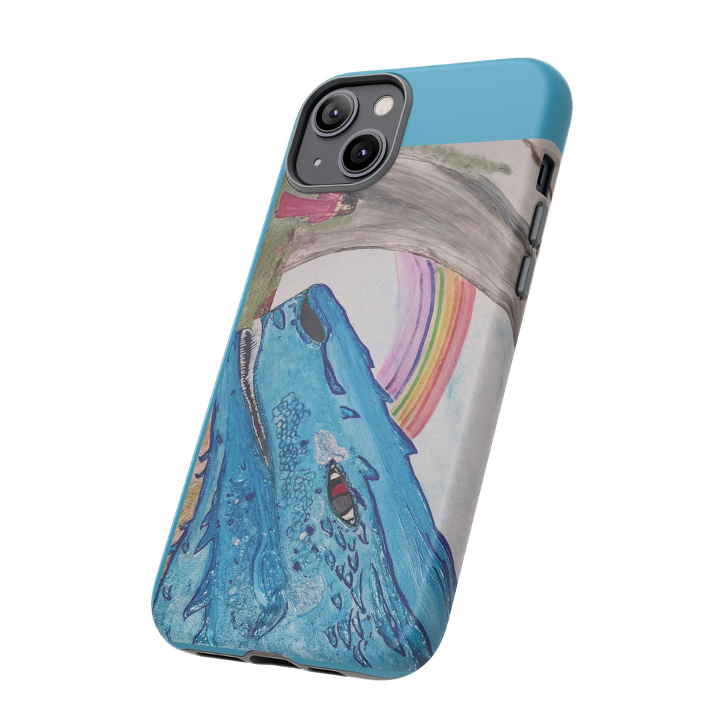 Phone Case — Rainbow Dragon and the Lady