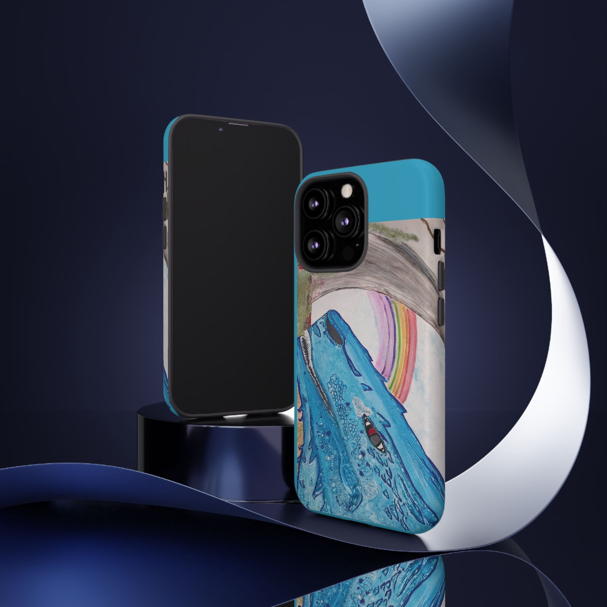 Phone Case — Rainbow Dragon and the Lady