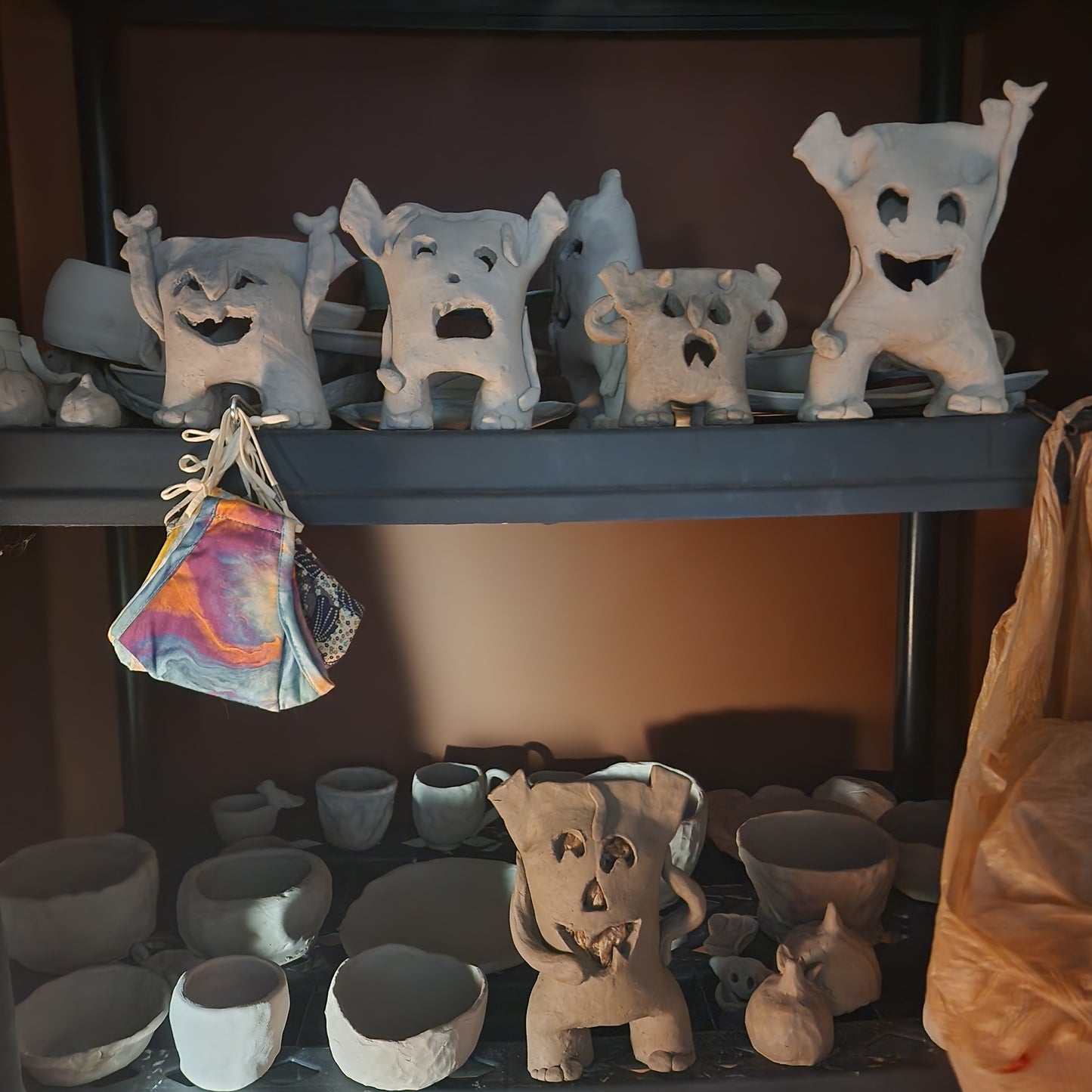 Spooky Studio Night: Adults-Only Halloween Pottery at the Studio Above the Clouds