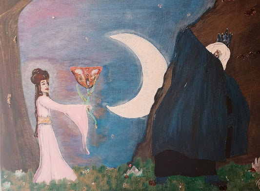Persephone and Her Flower