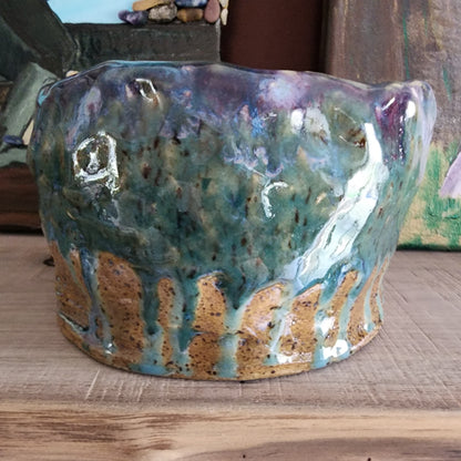 Purple and Blue Bowl