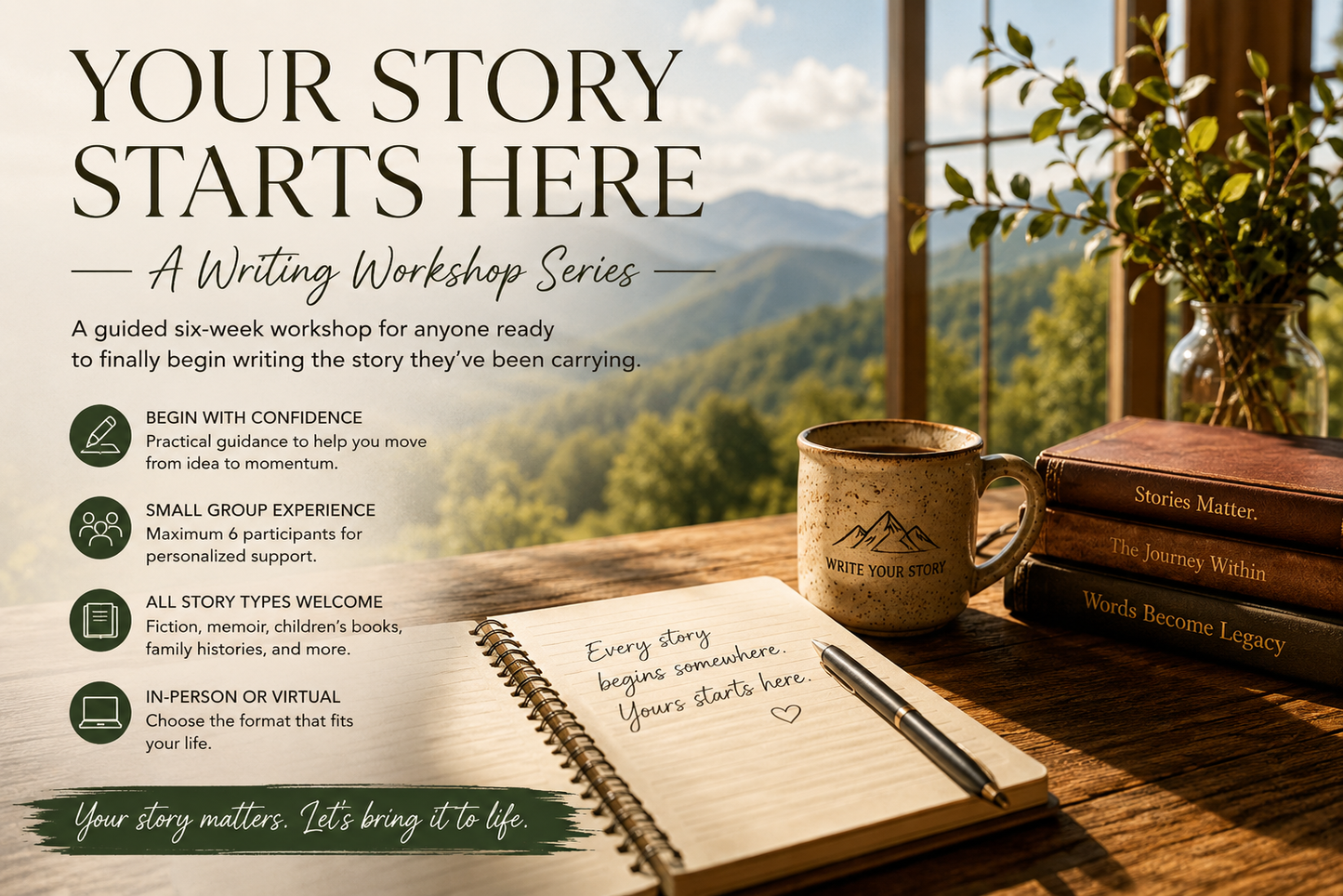 Your Story Starts Here: A Writing Workshop Series