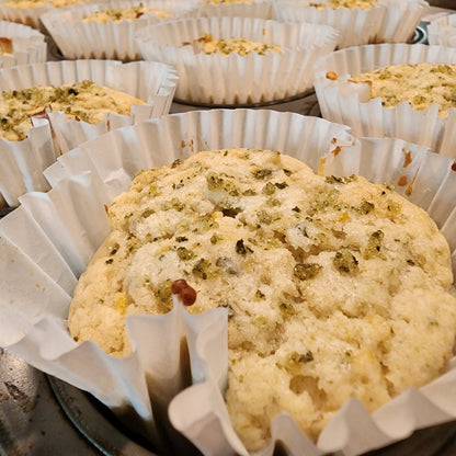 Lemon Balm Muffins